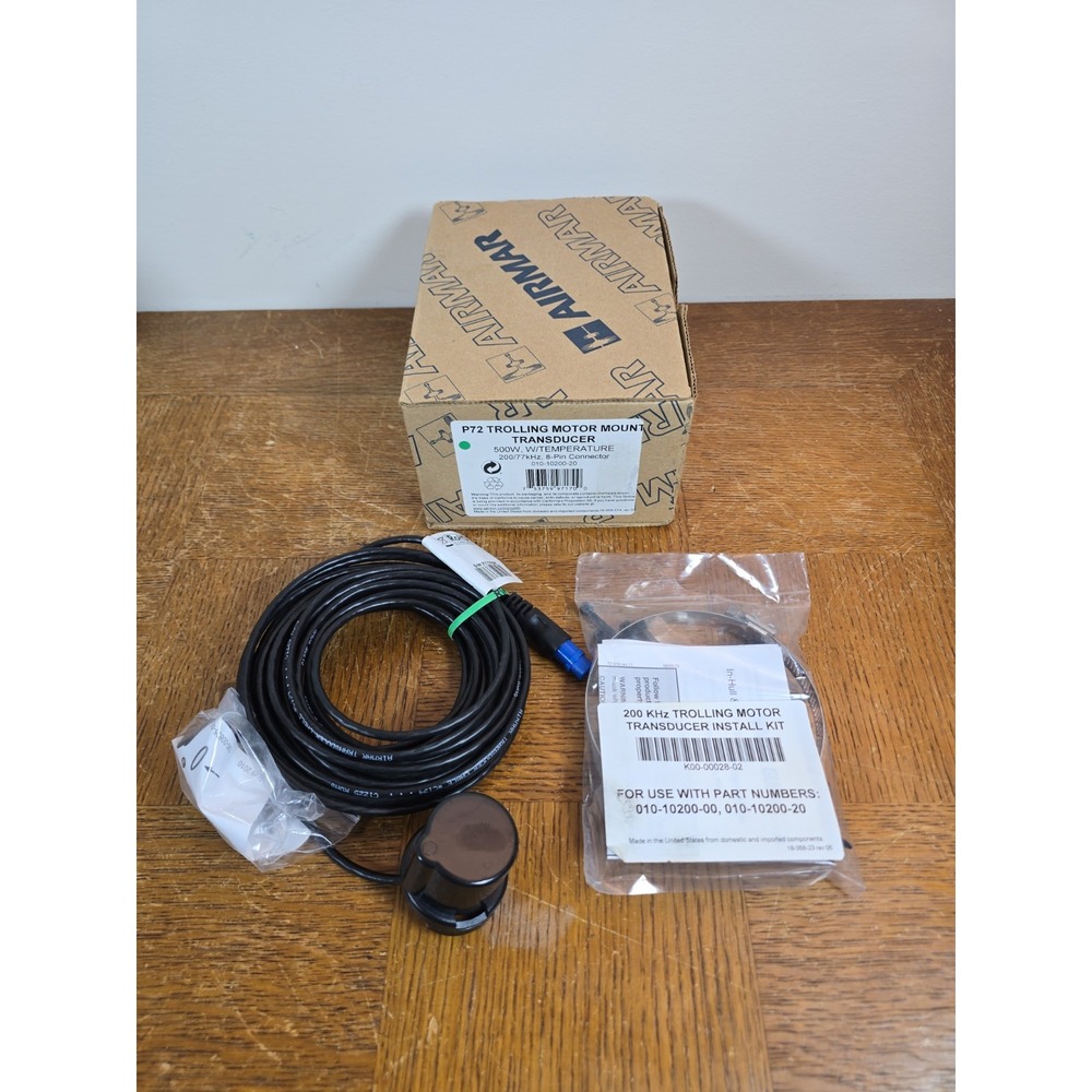 Garmin Airmar Trolling Motor Mount Transducer w/ Temperature 8-Pin 010-10200-20